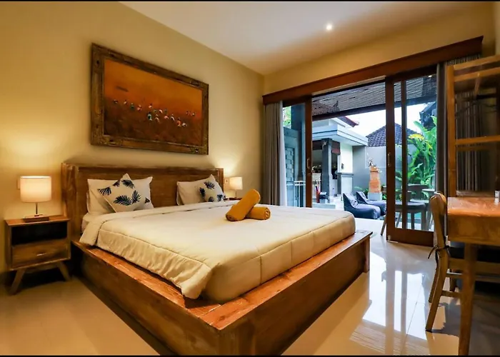 Harmony House R4 - Rice Field View, 2 Min Center - Shared Pool